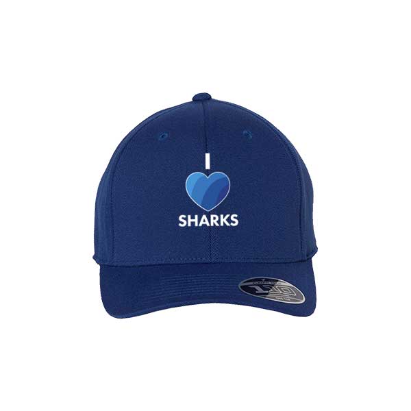 I heart sharks cap